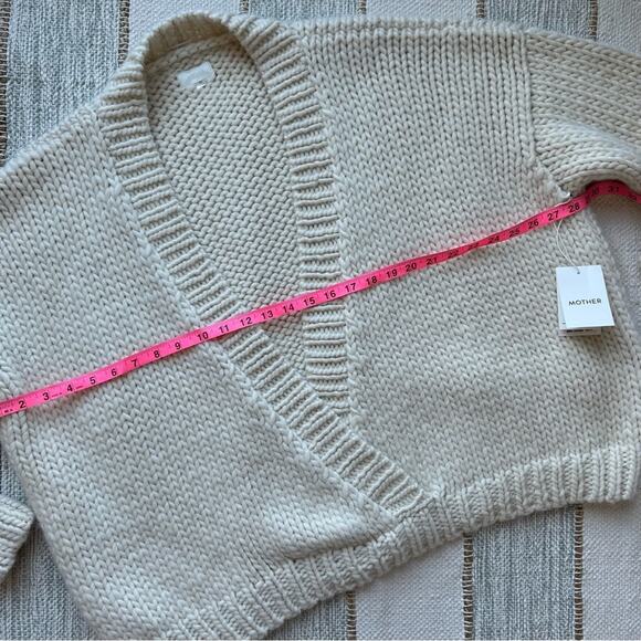 Mother Soul Serenade Criss Cross Chunky Knit Pullover Jumper Sweater Size Medium - Picture 9 of 12